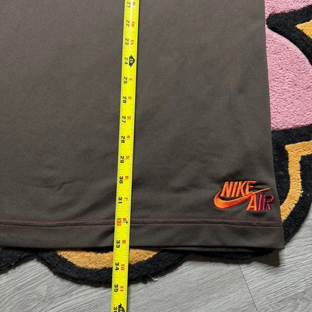 Vintage Y2K Nike Air Graphic Logo L/S Basketball Shirt Size 2XL
